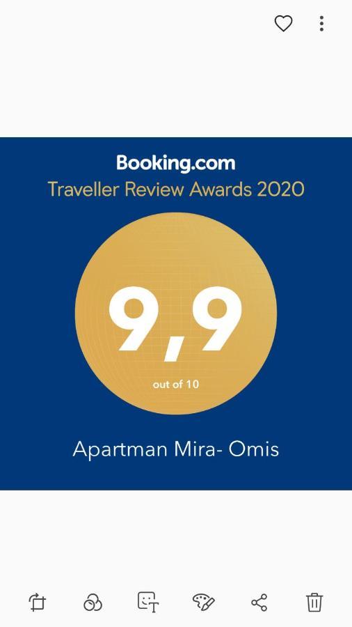 Apartman Mira- Omiš Eksteriør bilde